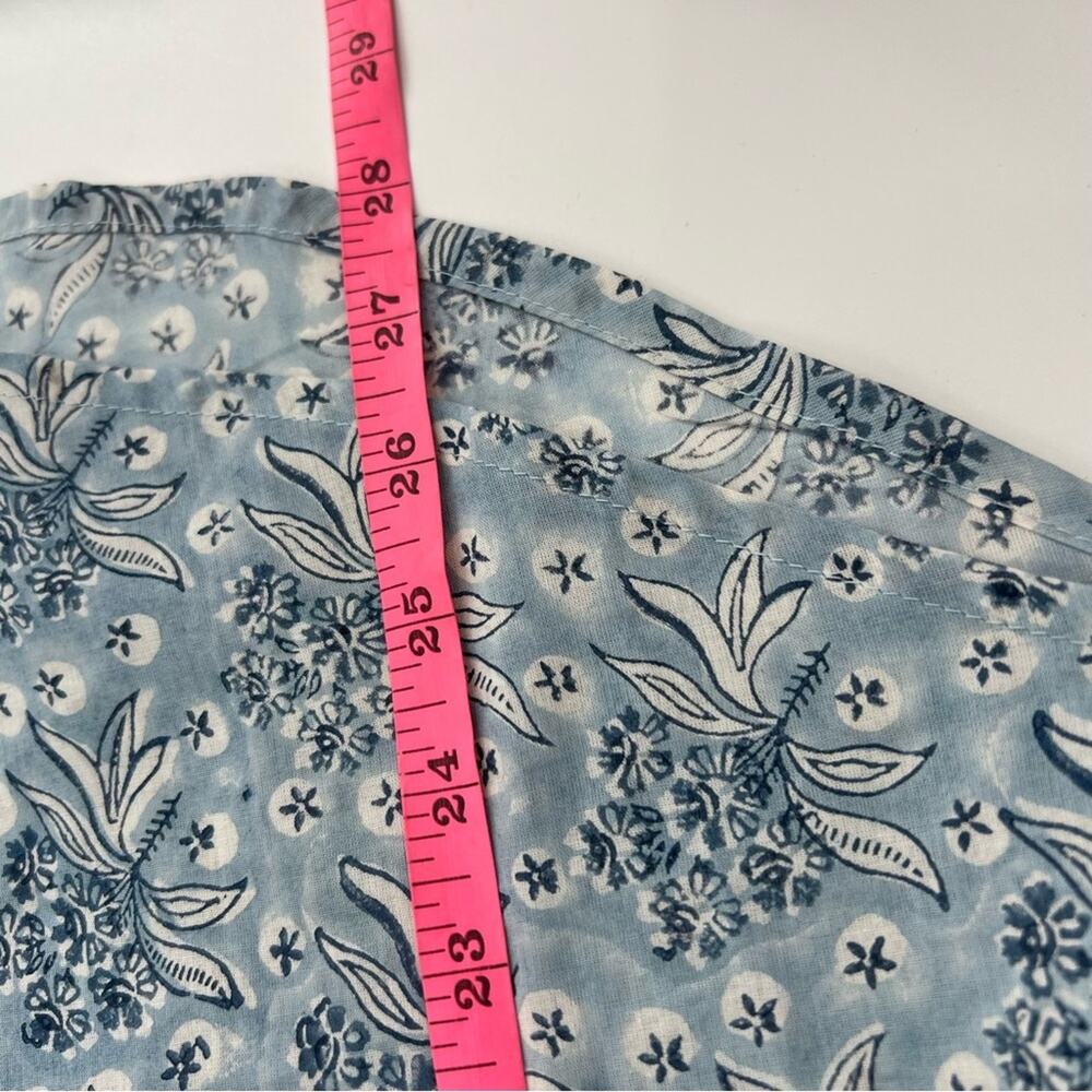 Cassandra Harper Block Print Button Down Shirt Sz… - image 3